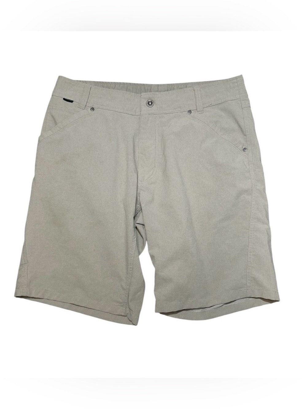 Kuhl Renegade Khaki Tan Technical Hiking Shorts  Men’s Size 36